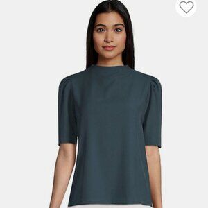 Calvin Klein puff sleeve blouse